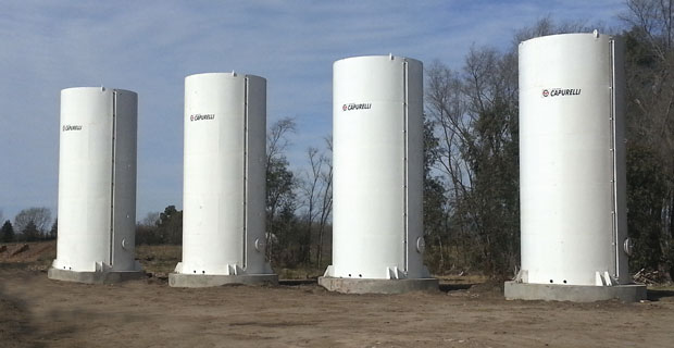 Tanques de acero Verticales Capurelli